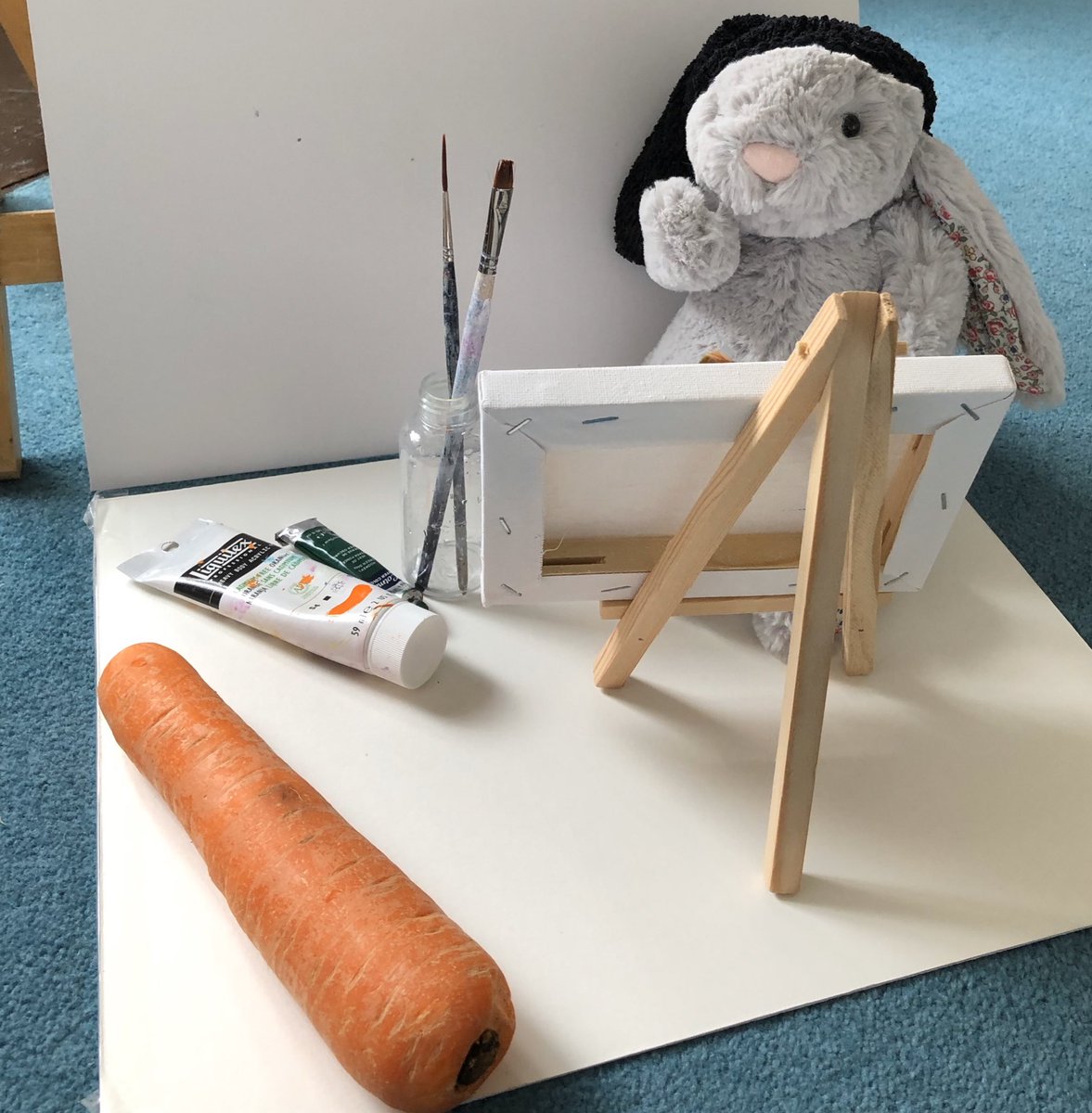 Bunny joining me today in the studio!