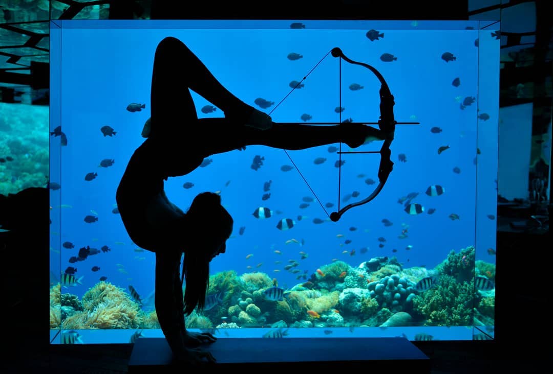 bollirun's tweet photo. This photo of the talented Orissa Kelly is quite possibly the only photo of a person shooting an arrow with their feet, underwater. Shot by Multimedia professional Matheen Faiz (IG: /matheenfaiz). https://t.co/KuYoi5vtcK