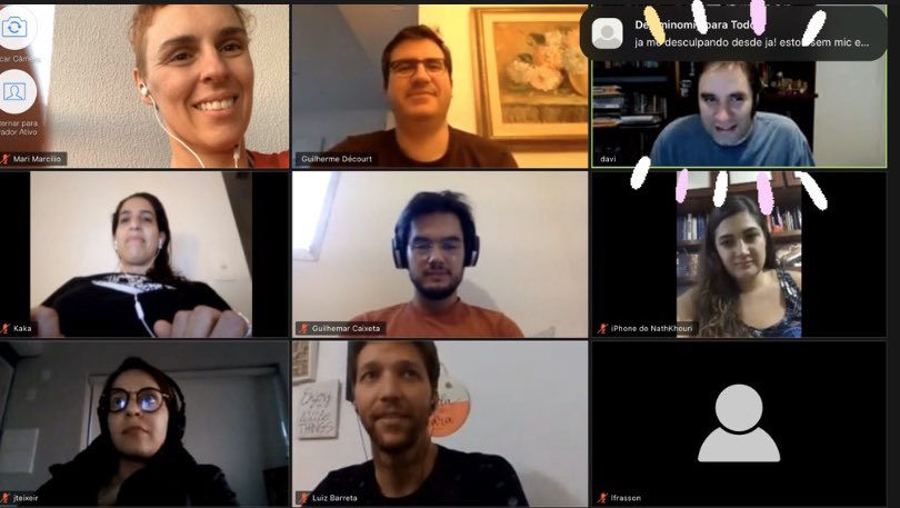 42SaoPaulo's tweet photo. Os cadetes da 42 receberam o #DaviReis, CTO da @Loggi em suas casas para um papo divertido e super inspirador! Que tal essa visita? 🖖👽 #42atom #vidadecadete42 #42saopaulo https://t.co/Q0DmsV5FYM