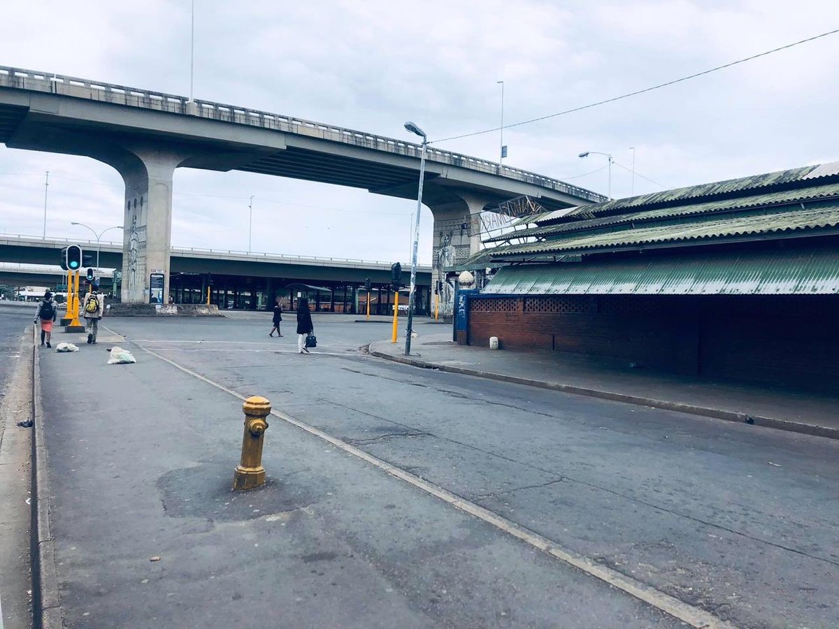 #Durban City Centre Day 1 #LockdownSA