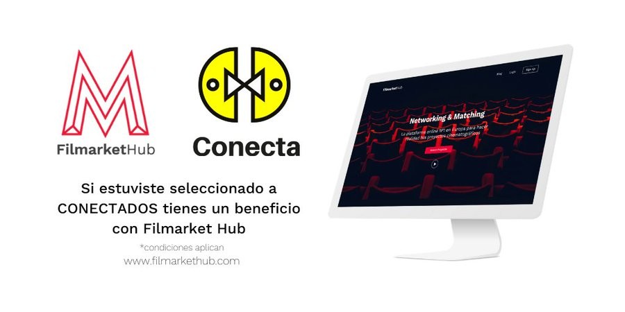 FilmarketHub's tweet photo. #FilmarketPartners ¡Hemos renovado nuestra colaboración con @CCDocumental!
Todos los poyectos seleccionados a CONECTADOS en la última edición de #ChileConecta tendrán acceso a los beneficios del mercado online. ¡Juntos conseguiremos que nuestra industria siga adelante! https://t.co/sfKyJIVDGb