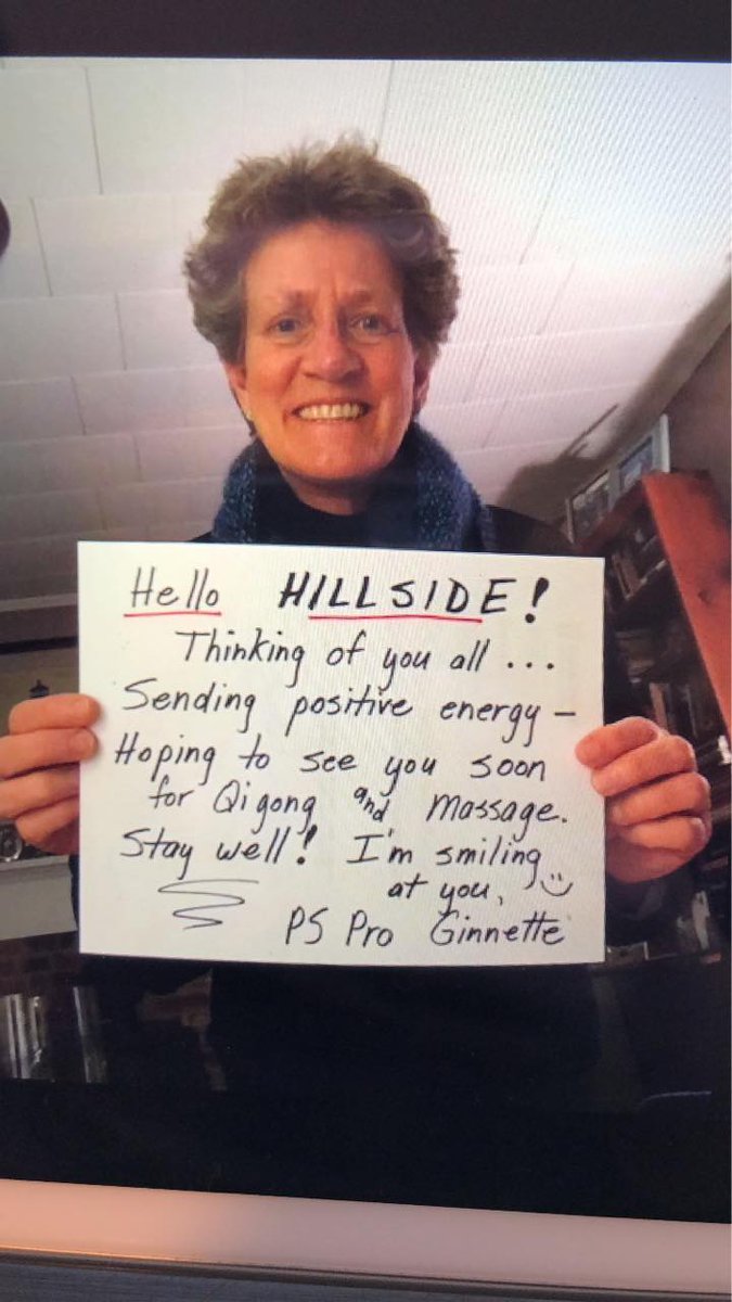 PSSalonandSpa's tweet photo. Ginnette is sending smiles and positive energy this Friday morning to the residents of Hillside Village! #hellofromyourPSpro #psproud #seniorliving https://t.co/Pa0Z8uI0rr