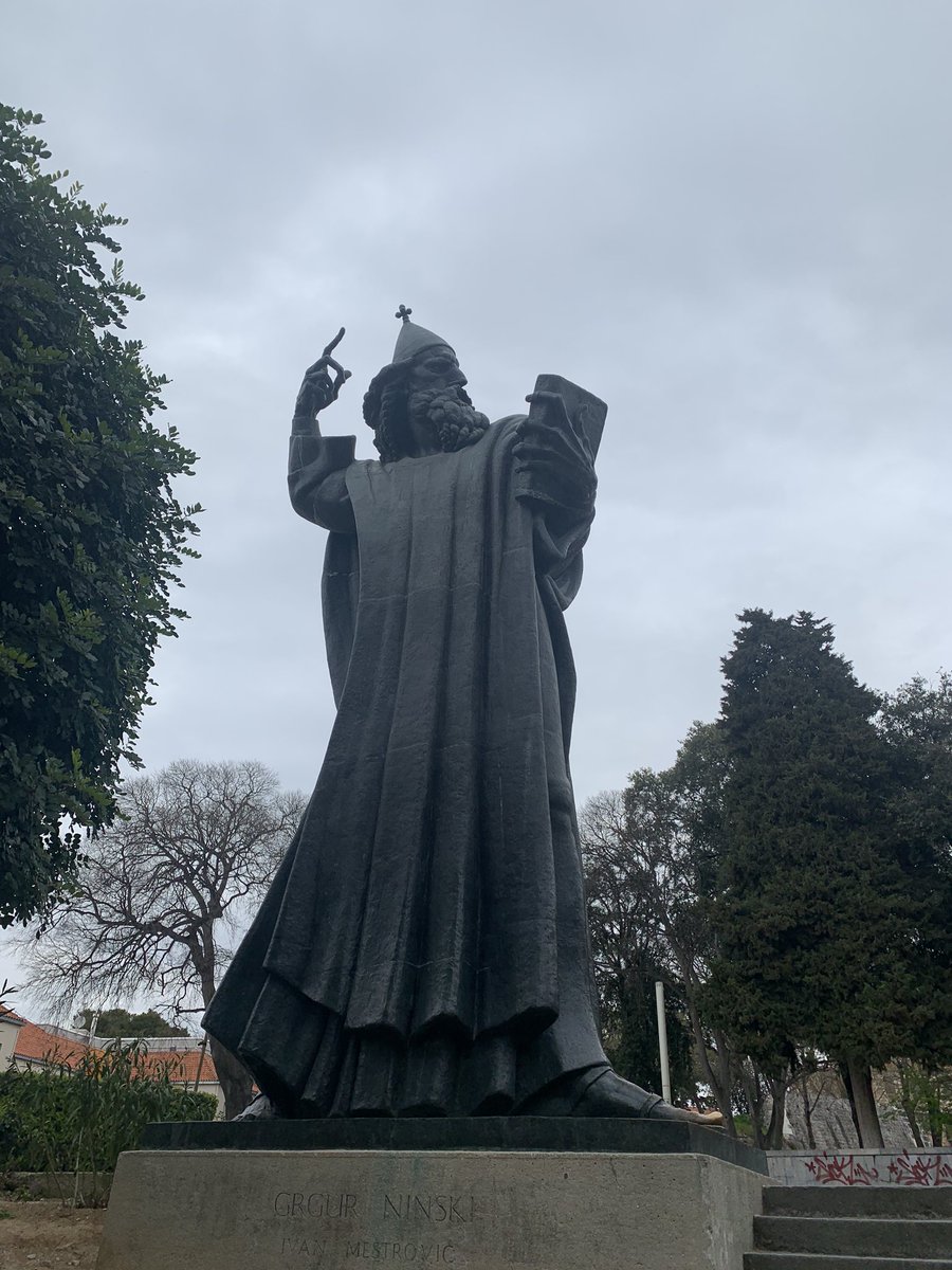 Day 17: Held my team video call at the statue of Saint Girgor. It’s a tradition to rub his lucky toe. You normally have to queue for ages to rub the toe. Not today, but as I observed, some people are still rubbing the toe. RIP them.