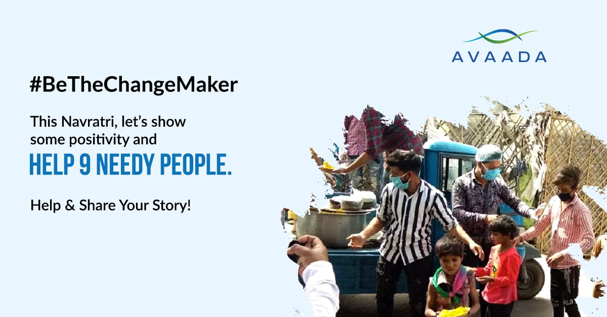 avaadagroup's tweet photo. Shri @NarendraModi Ji enlightened us with another way to celebrate #Navratri & serve the society- Help 9 people during these 9 days of piety.
Share your story of helping anyone in the comments section with #LetHumanityWin #HappyNavratri.
#BeTheChangeMaker #AvaadaEnergy https://t.co/cDc8UIPAlo