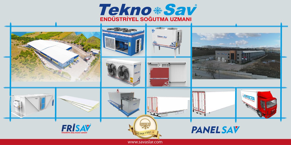 teknosav's tweet photo. ENDÜSTRİYEL SOĞUTMA UZMANI #SoğukHavaDeposu #SoğukOda #PoliüretanPanel #SoğukOdaPaneli #SoğukDepoKapısı #SoğukDepoCihazı #teknosav #chiller #FrigorifikAraçKasası #ColdStorageDevices #PolyurethanePanels #ChillerUnit #ColdStorageDoors https://t.co/rkG09LqCzL https://t.co/oj88Ak1Wjp