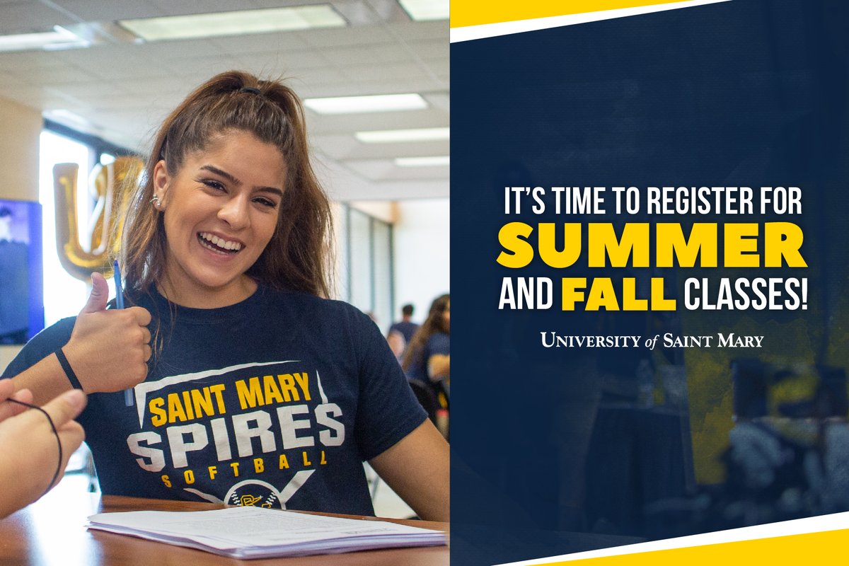 USMSpireWire's tweet photo. Registration for summer and fall 2020 courses is now open! Classes fill up fast, so reach out to your advisor to get registered. https://t.co/SiaIzQu20J