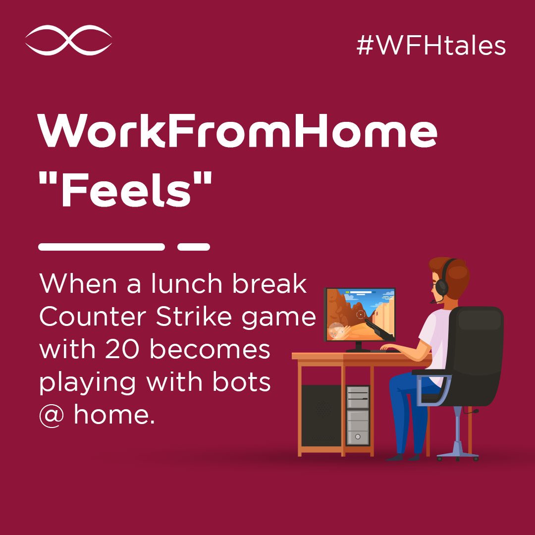 KarmatechMedia's tweet photo. Missing our prestigious and legendary counter strike sessions. 

#Wfh #Wfhlife #agencylife https://t.co/luBE8ee8Kw