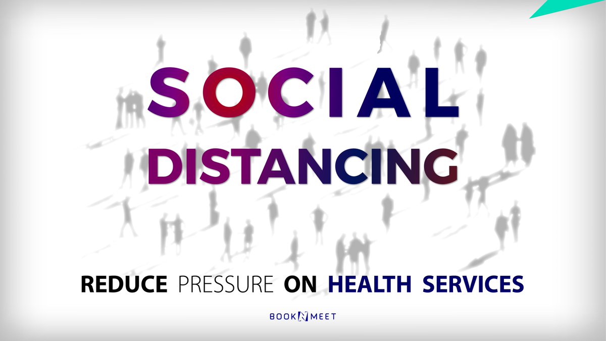 booknmeet's tweet photo. Let's do SOCIAL DISTANCING to reduce the pressure on HEALTH SERVICES.
#responsibleindian #stayhome #booknmeet #socialdistancing #reducepressure #healthservices https://t.co/VQhGI2vAXl