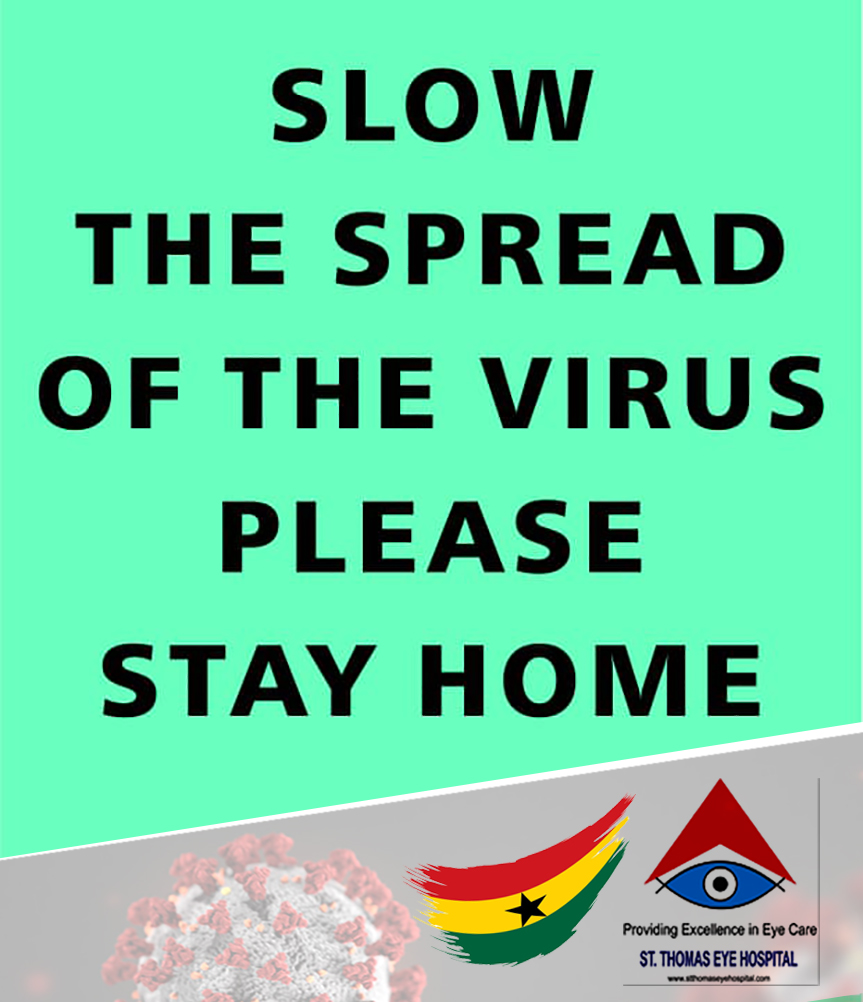 StThomasEyeHos2's tweet photo. COVID-19 GH 
Avoid close contact with people coughing and sneezing to prevent possible infection. #SpreadCalmNotFear. https://t.co/QJskMBJNbj