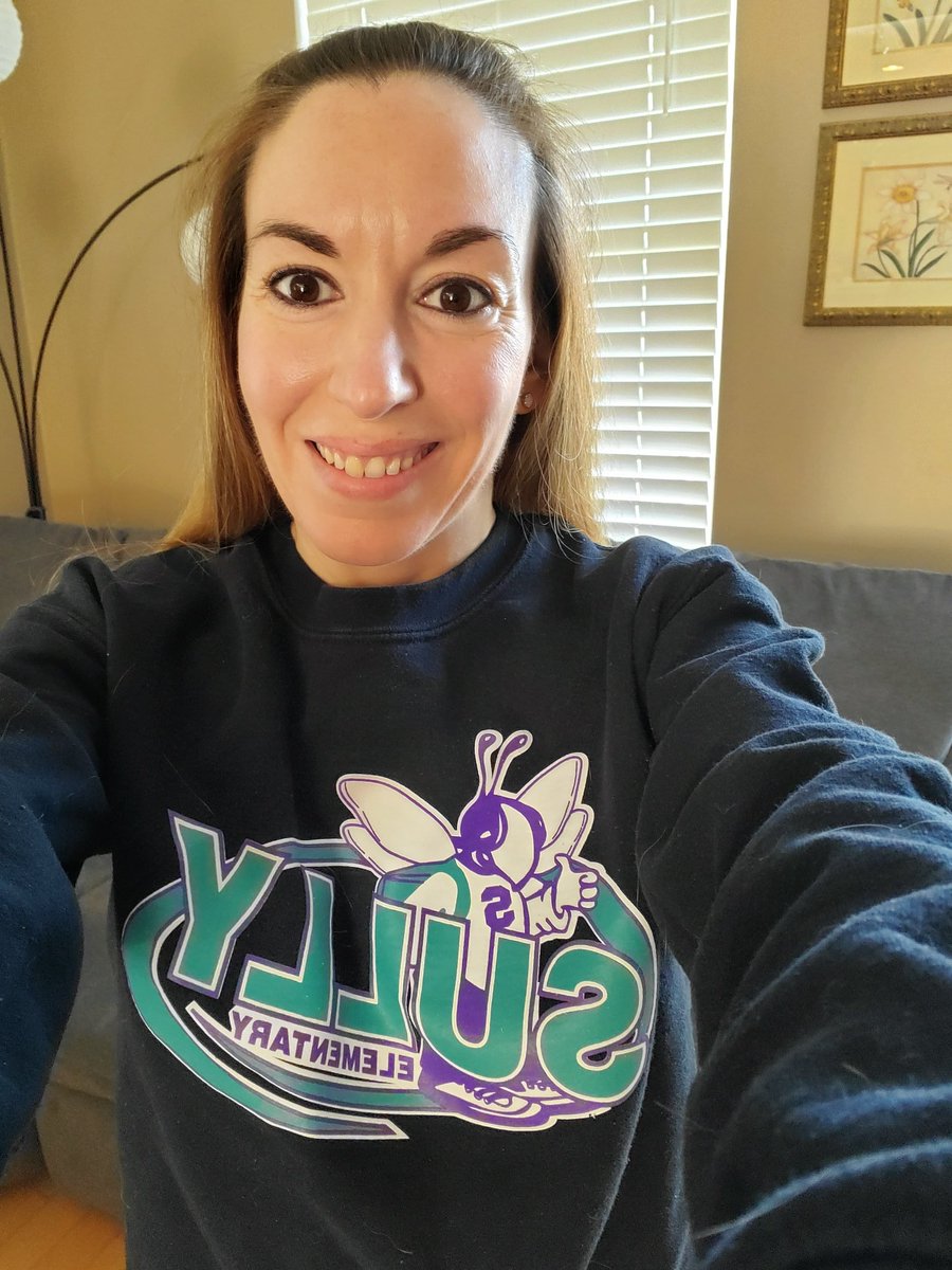 Showing my Sully pride on our last day of #virtualspiritweek !  Miss seeing all of our Hornets!  <a href="/SullyES_LCPS/">Sully ES</a>