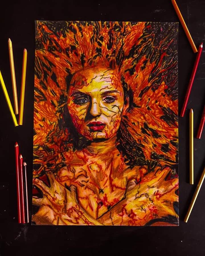 christosconsta8's tweet photo. Dibujo de la película del #escuadrón de #superheroes @XMenMovies #darkphoenix hecho en una una hoja Blanca A3 con #lapicesdecolores artesco  #art #arte #fanart #deviantart #poster #illustrationart #ilustration #instadally #artesco #xmen #artbook #scketchart #scketch https://t.co/iPW5z1wuzz