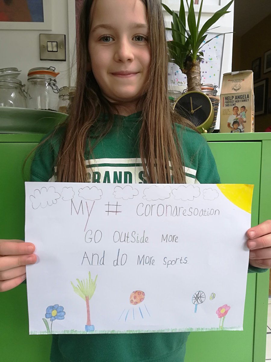 donnell_emilie's tweet photo. @vincent_girls #principalschallenge #coronaresolution Here is Willow from room 18 with her resolution. https://t.co/uvYTSb5GRR