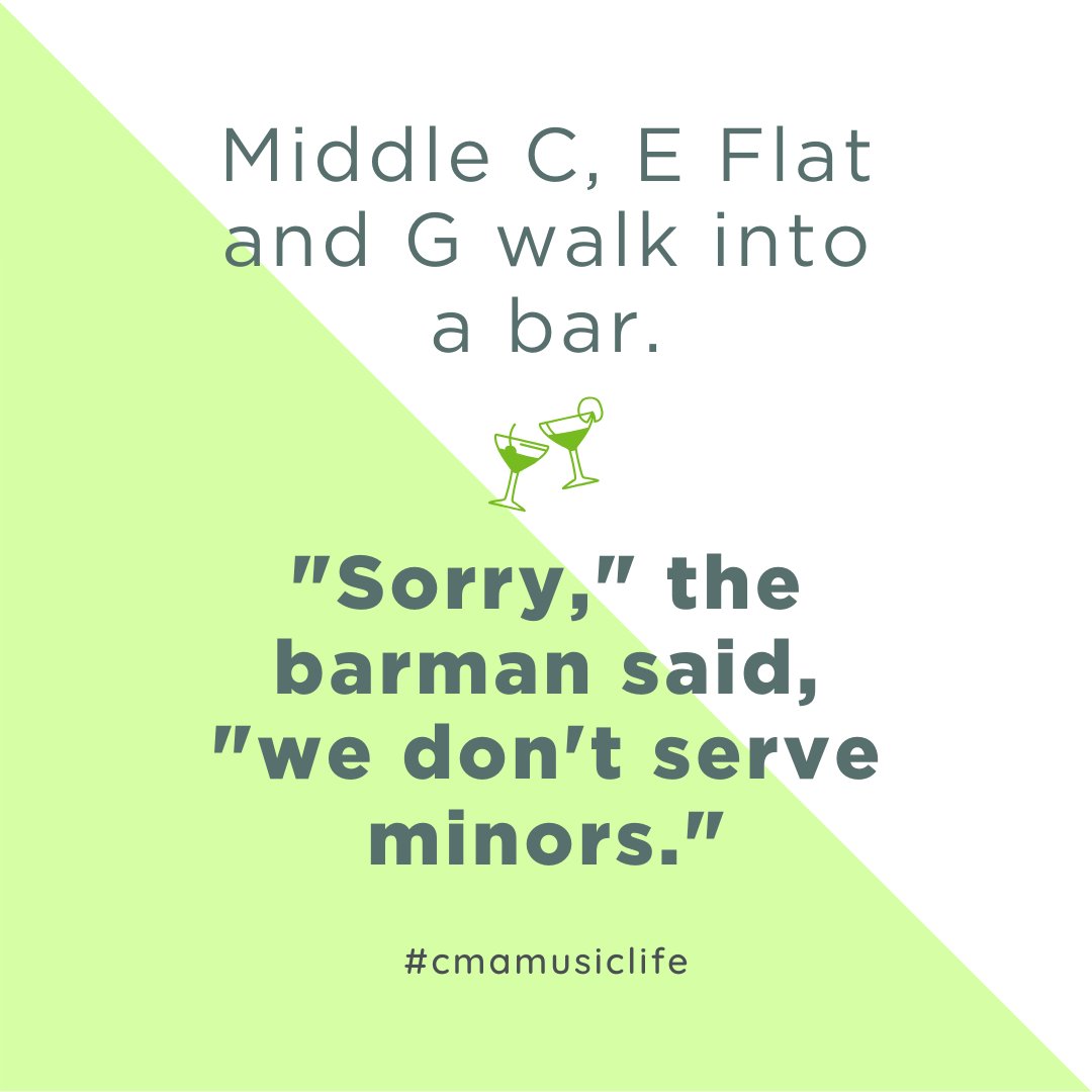 cmarocks's tweet photo. Happy "@stayhome" Friday everybody!
.
.
#fridayfunny #jokeoftheday #pianojoke #musicjoke #jokes #smile #pianist #piano #pianoforkids #musicforkids #musiclessons #pianolessons #musicteacher #pianoteacher #musicmemes #pianomemes #choirmemes #cmamusiclife https://t.co/XTuoQJm0rn