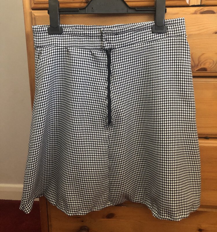 Refining sewing skills. Year 11 made a skirt at home. <a href="/BDBSchool/">Bishop David Brown </a> #ProudOfBDB