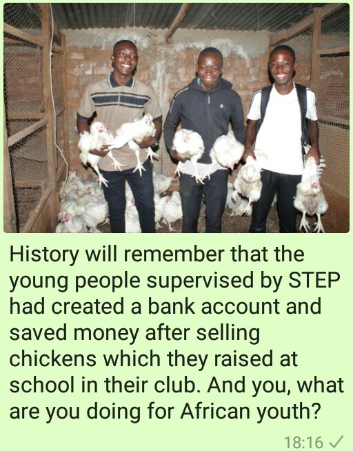 IitaStep's tweet photo. The young students at the EDAP / ISP institute in Bukavu have made remarkable progress in their agricultural entrepreneurship activities. The club of breeders of hens supervised by the STEP RDC team of IITA proceeded to the sale of their first production. Over 200 hens sold. https://t.co/oCC4kBziFR
