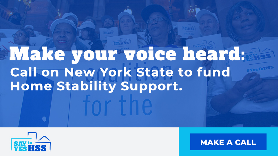 NYHomeless's tweet photo. Home Stability Support can be NY’s chance to fix the state’s worst homelessness crisis in nearly a century, but we need your voice to make sure it’s included in the State budget. Join 2,700+ others and call on @NYGovCuomo to say #YesToHSS: https://t.co/TVZSS9nJle https://t.co/XQRnHbXPdZ