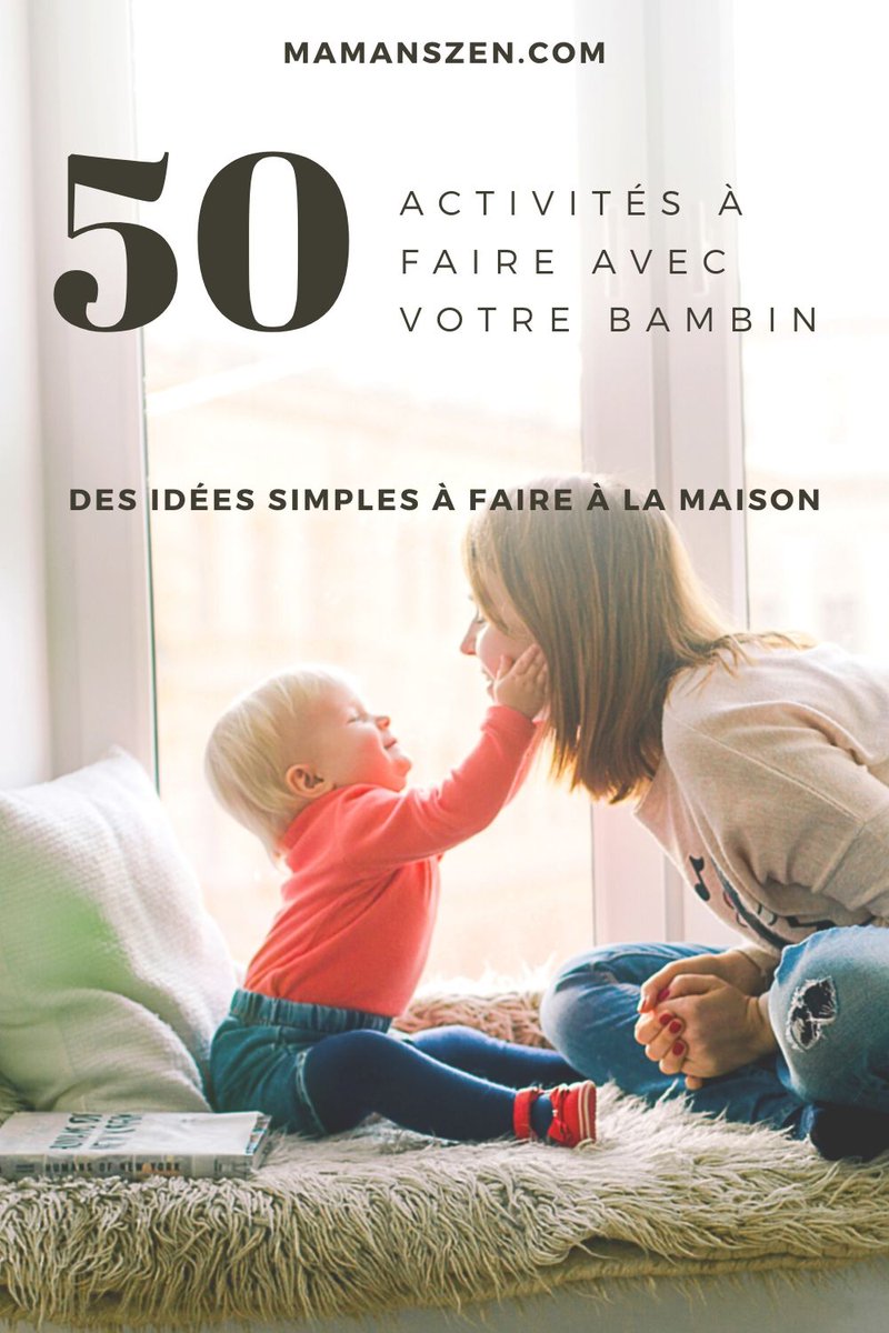 Jolène a vraiment de bonnes idées, qu'en pensez-vous?  mamanszen.com/50-activites-a…