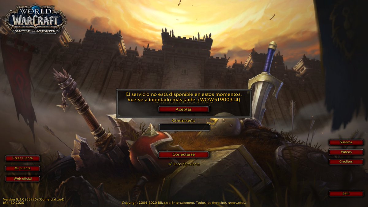 Brandonfors's tweet photo. @BlizzardCSEU_ES Hola, he hecho una colita de 186 personas (unos 20 mins), cuando estaba conectando ha salido esto, no se si servirá de algo https://t.co/pbsXu32kW6