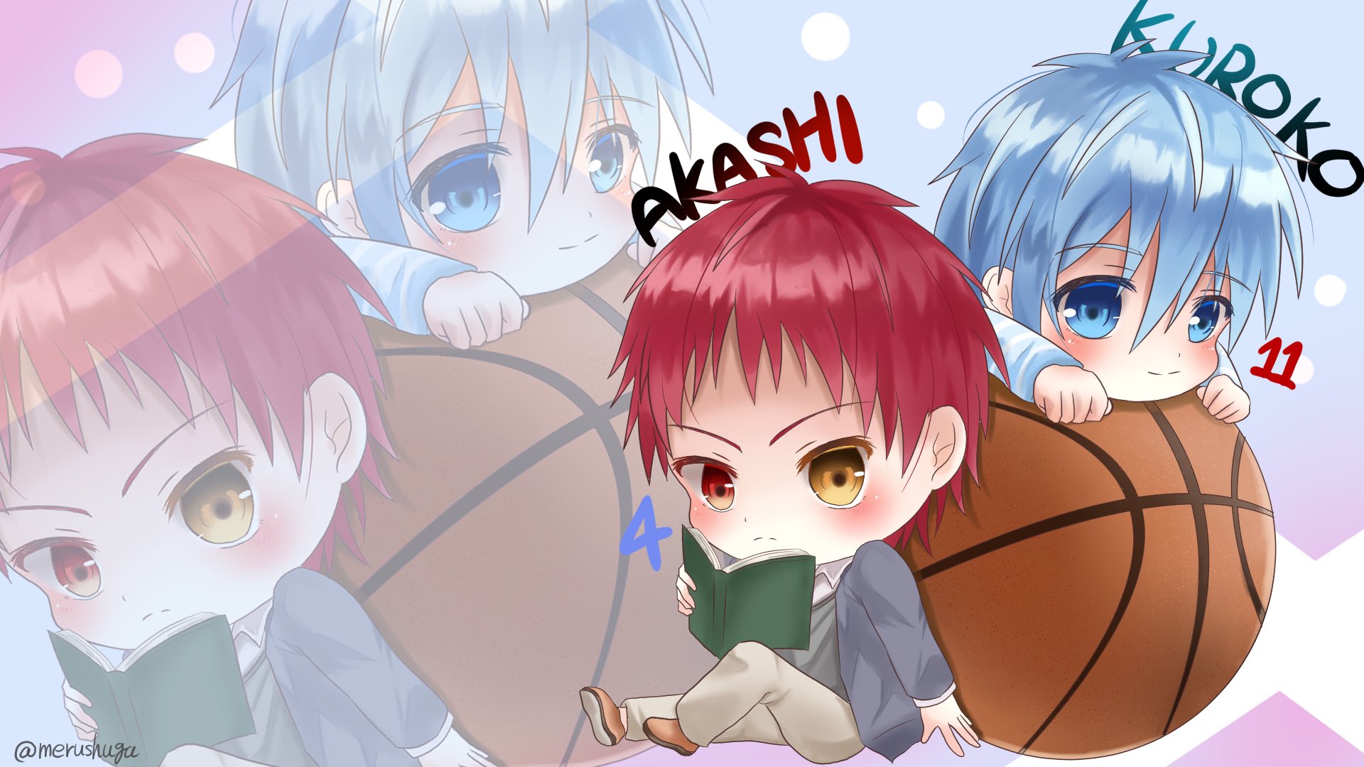 تويتر 夢月リリナ على تويتر 黒バスちびキャラ イラスト 絵描きさんと繋がりたい 黒子のバスケ T Co 5hkpgwmydy