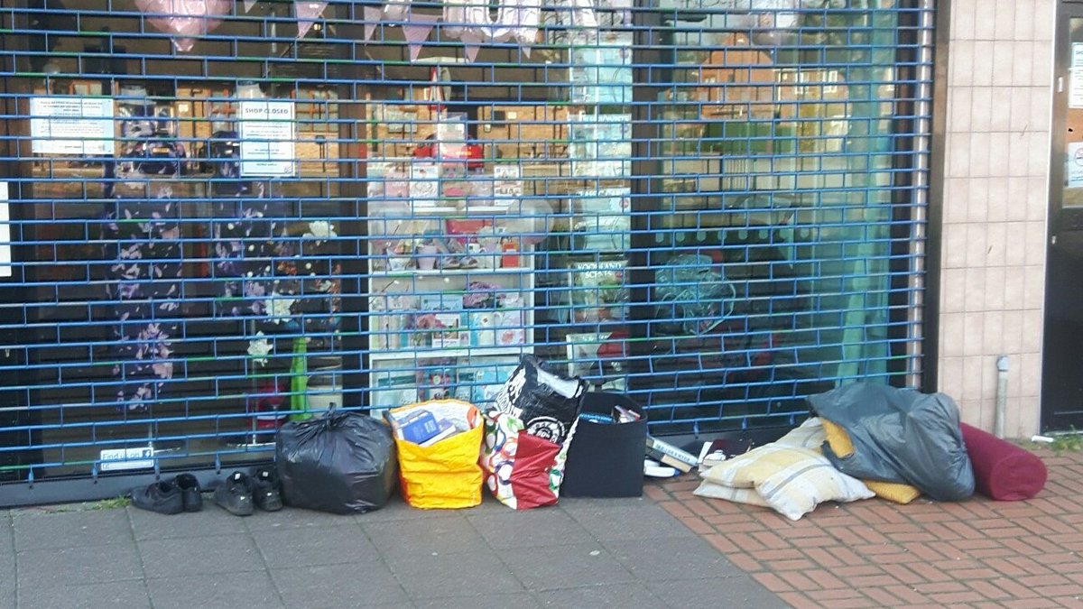 NottinghamCS's tweet image. Please do not place items outside charity shops - As you are aware these establisments are currently closed.
The items will most likely be unsaleable and of no use to @salvationarmyuk if left outside for a number of weeks?