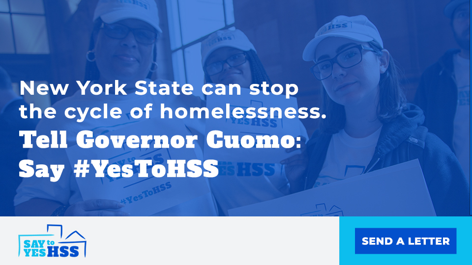 NYHomeless's tweet photo. Home Stability Support is backed by 200+ bipartisan lawmakers, but with less than 1 week until the State budget deadline, we need your voice to make sure it’s included. Help end NY’s homelessness crisis and call on @NYGovCuomo to say #YesToHSS: https://t.co/TVZSS9nJle https://t.co/nWkKSm1Lp9