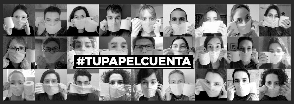 tupapelcuenta's tweet image. 🧻🧻🧻🧻🧻🧻🧻🧻🧻🧻🧻🧻⚠️ El doble capa NO SALVA EL CULO DE NUESTROS SANITARIOS, por ello @DIA_Esp @DIA_Group @Aldi_es @Mercadona os pedímos que compréis y donéis mascarillas a hospitales para salvar el culo de quienes salvarán el nuestro 🧻🧻🧻#COVID19 #coronavirus #COVID2019