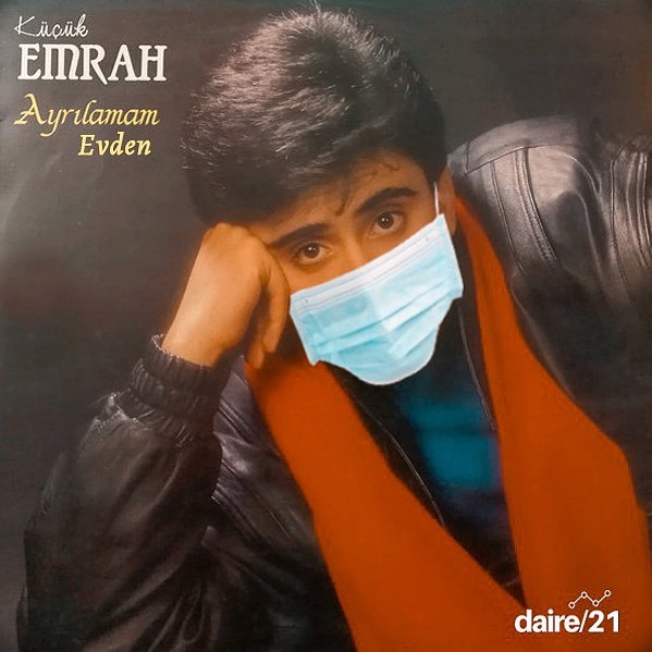 mart kapıdan baktırdı, maske eldiven taktırdı. 😷 vaziyetimiz budur. #koronavirüs #covid19 #küçükemrah #ayrılamamevden