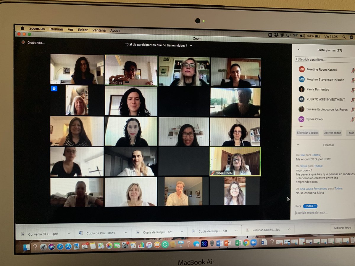 marta_cruz's tweet photo. 33 Mujeres inversoras de Latam reunidas para compartir experiencias en este momento tan especial  @WeInvest4 https://t.co/YXE2VffuyT