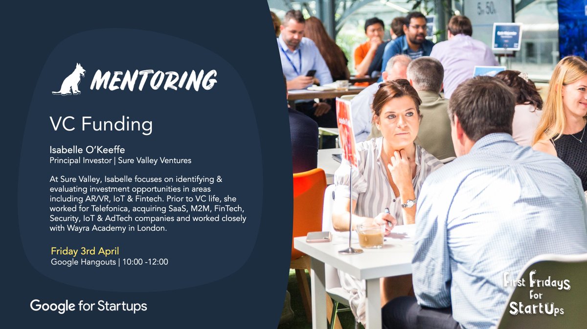 dogpatchlabs's tweet image. Need 1:1 advice on how to adapt your startup to the &apos;new normal&apos;?

Secure 1:1 mentoring from Financial  &amp;amp; Operational Planning @DogpatchLabs, to VC Funding @SureValley, to Digital Marketing &amp;amp; Mobile Dev @Google at #FirstFridaysForStartups.
 
Apply: dogpatch.click/mentorlist