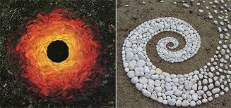 IndigoClass's tweet photo. Hi Y2, Here’s a fun Friday challenge for you all. Can you create a piece of art inspired by an artist called Andy Goldsworthy? Use natural materials from in your garden or items in your home. Here are some examples...Please tweet us back your work so we can see it 😊 We miss you! https://t.co/qeZEvRSmdv