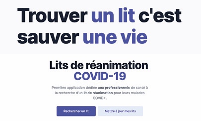 Nous répondons au pbm du Dr Sengler <a href="/LePoint/">Le Point</a> "La répartition des patients est d’autant plus problématique qu’il n’existe pas en France d’outils permettant de savoir où il y a des places de réanimation libres. Les réanimateurs passent un temps fou au téléphone pour les trouver"