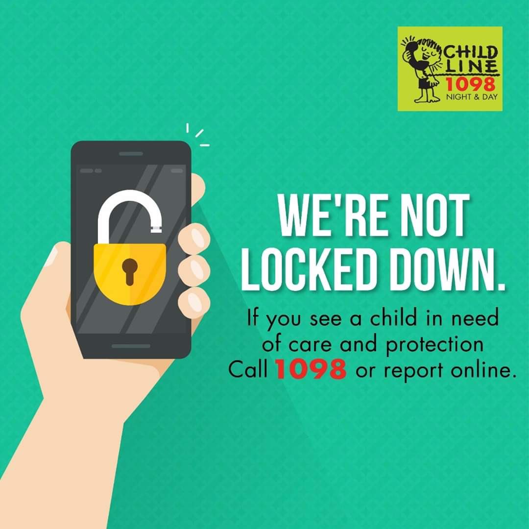 iindiango's tweet photo. Despite the lockdown, we are receiving calls and rescuing children in need. Our dedicated team is on the frontline supporting children during public health emergency. 

If you spot a child in distress, call us on 1098 or report online on https://t.co/nX9DZtYSEW https://t.co/Z8v85PcXWB