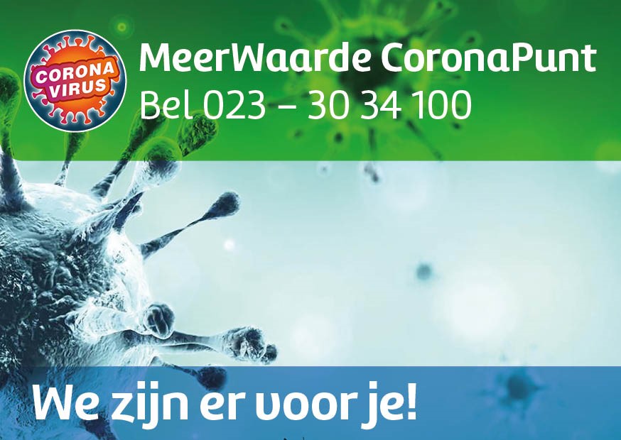Speciale telefoonlijn geopend: #MeerWaarde CoronaPunt. Zorgen, problemen, vraag en aanbod hulp, spanningen, praatje, vragen? Bel dan 023-3034100 ma-vr 9-17 u. Voor inwoners en organisaties #Haarlemmermeer meerwaarde.nl #welzijn #bereikbaar #wegwijs #corona #sociaalwerk