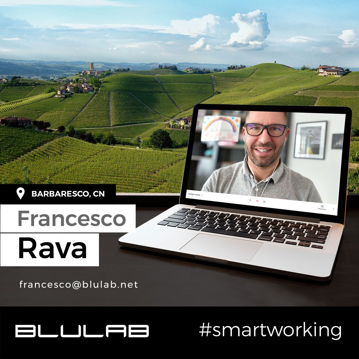 BlulabNet's tweet image. Superiamo insieme questa sfida.
Distanti, ma uniti online.

#StayConnected #blulab #SmartWorking