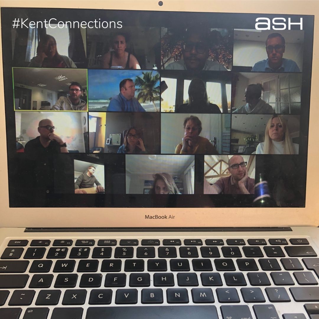 AshContracting's tweet photo. In times of social distancing, well done to @ConstructionCh5  for organising the first virtual Kent Connections. Lovely to see lots of other Kent contacts. 

#AshConstruction #Networking #Kent #Construction #Covid-19 https://t.co/QbbgXfe2Yo