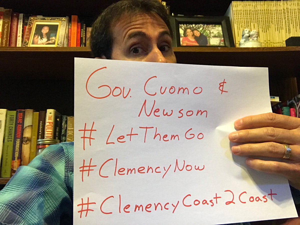 la_abcf's tweet photo. We join the movement calling on 
@NYGovCuomo and  @GavinNewsom to grant #ClemencyNow to elders and others vulnerable to #COVID19. This is a public health crisis and it is beyond time to #LetThemGo! #ClemencyCoast2Coast 
#FreeDavidGilbert #FreeJalilMuntaqim #FreeChipFitzgerald https://t.co/axrHIe6EA3