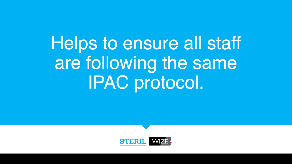 SterilWizeLtd's tweet photo. Helps to ensure all staff are following the same IPAC protocol. https://t.co/f385ksyxDV
#Dentist #dentists #dentistry #sterilization #dentalclinic #computerguided #wize #sterilwize #autoclave #sterilize https://t.co/OCXdNvLD5E