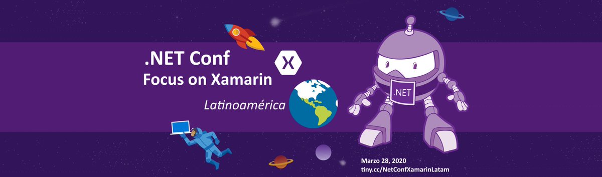 La #dotNETConf Focus on #Xamarin Latinoamérica es mañana, ¿ya te registraste?

Gracias a expertos y Microsoft MVPs hemos organizado una completa agenda de 10 horas sobre diversos aspectos del desarrollo de apps móviles con Xamarin

ti.to/comunidad-xama…

¡Te esperamos!
#MVPBuzz