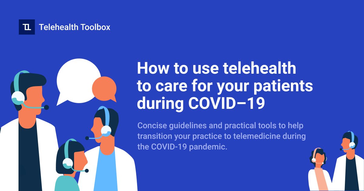 Primary Care Doctors need to adopt #telemedicine almost overnight to continue providing quality care to their patients during #COVID19

We built telehealthtoolbox.org to help them