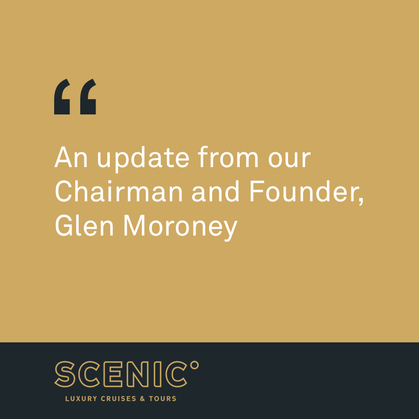 Scenic_Canada's tweet photo. An update from our Chairman and Founder, Glen Moroney: "We are committed to ensuring that when this situation normalizes, we are ready to deliver memories that last a lifetime." https://t.co/MgWF4oAlAx https://t.co/7x8mQZQrJz