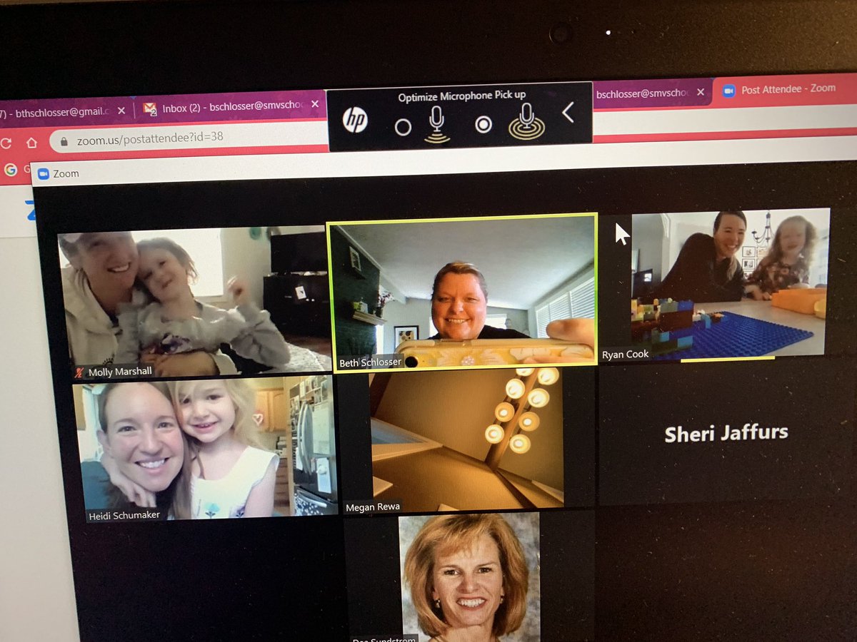 bethschlosser24's tweet photo. So much “Zooming” today! Admin. Meeting, visited with preschoolers, and met with other educational leader in the country through NCEA! #weareSMV #DioKzooCathEd #CatholicSchoolsLearningAnywhere https://t.co/AZbcoonPMf