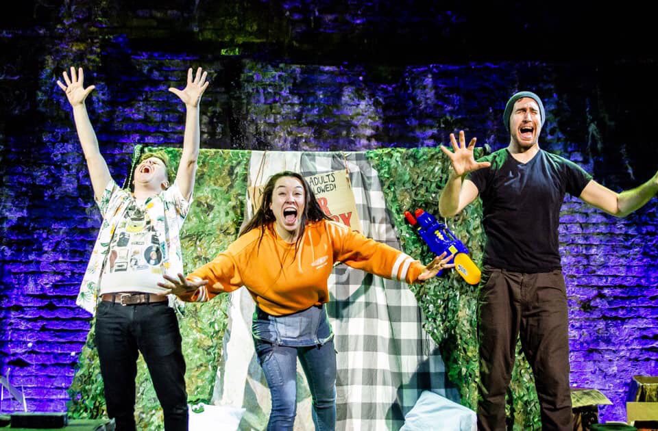 burnbrightplay's tweet photo. Happy World Theatre Day! Super Scary Film Club (For Kids) didn’t get its second outing due to COVID-19 theatre closures but we’re so happy we managed one performance. Here’s to all of you who came to #JOINTHECLUB and our fantastic cast and crew! https://t.co/uIMNR8bPi8