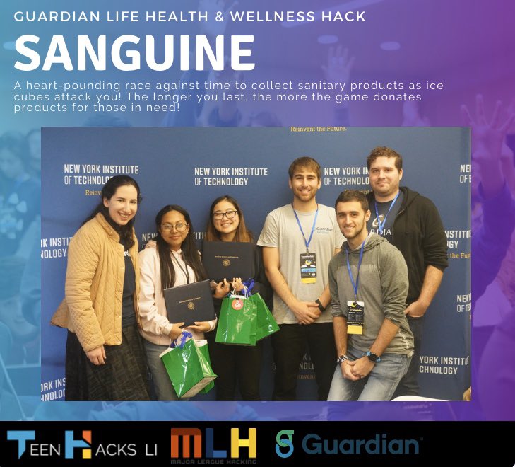 🏆 Congrats to our #thli2019 Fall winners of the ThinkOcean Environmentalism Hack and Guardian Life Health & Wellness Hack.

Check out our devpost for more info. Sign up for Spring 2020 via teenhacksli.com NOW🔥