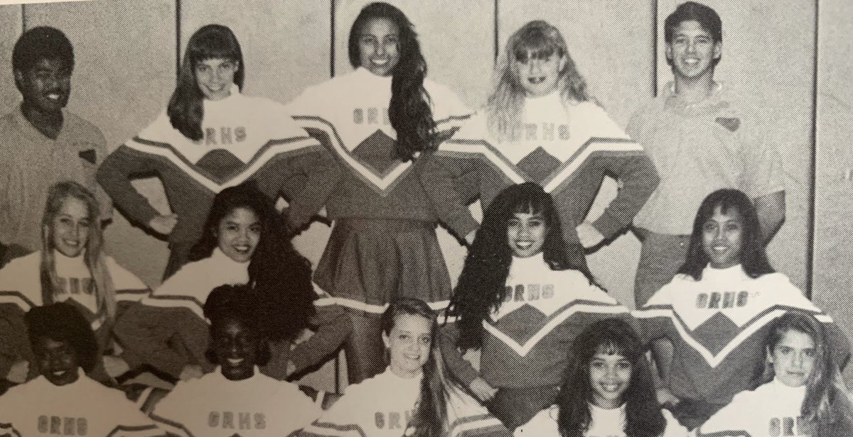 gonzales_meg's tweet photo. #Equusweek #Stallionpride Throwback to 1992 GR cheer squad. Iโm the bottom right kid.๐ @grcollegiate https://t.co/BXslJB2mJV