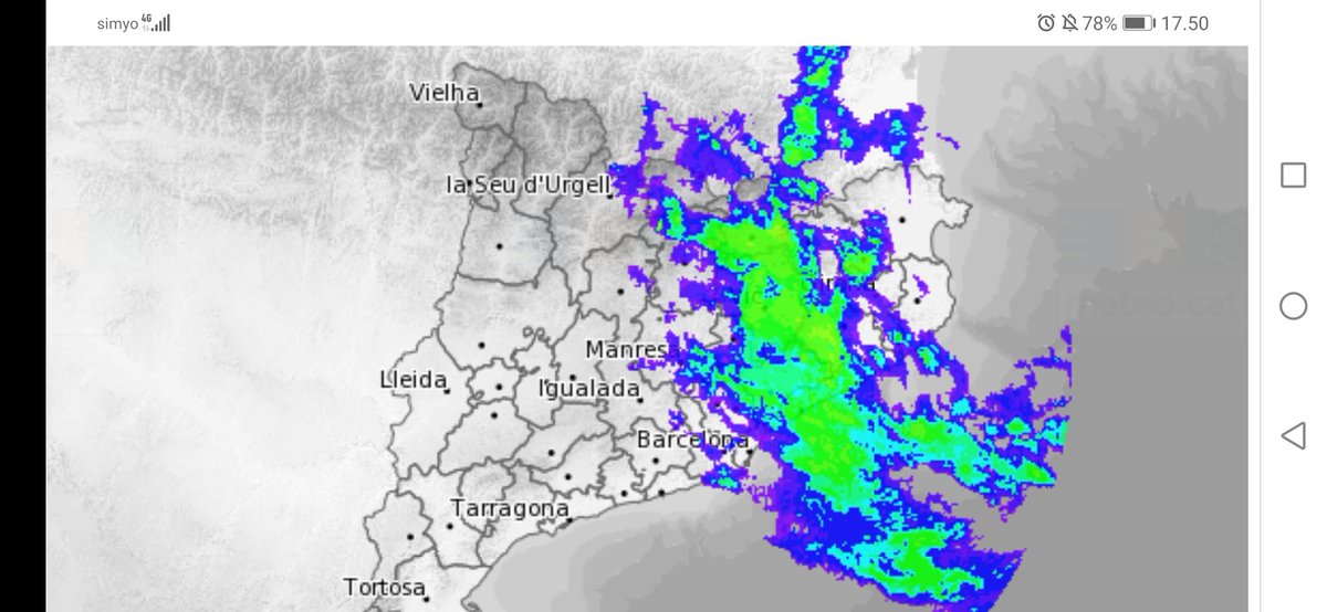 MeteoAdM's tweet photo. #Bonvespre des de la part alta #ArenysdeMunt Dia el d'avui altre cop hivernal #27març2020 amb 1,4°C de mín (la 3a + freda d'aquest 2020)Hem començat amb ☀️ però que ràpidament ha donat pas els ☁️ que s'han fet més densos aquesta #tarda amb alguns #plugims poc previstos #Batec https://t.co/VvsPQmBlrn