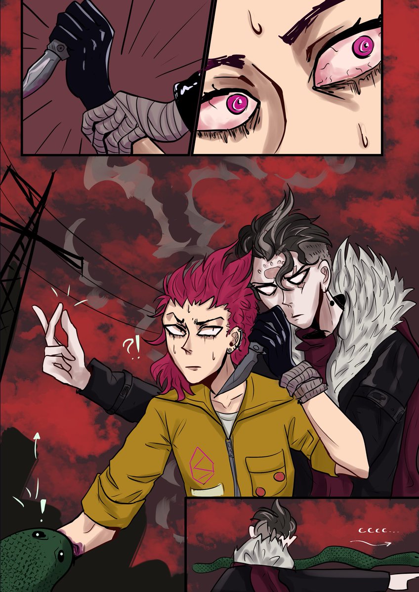 A comic I’ve done for an external project about despair Kazuichi and his at...