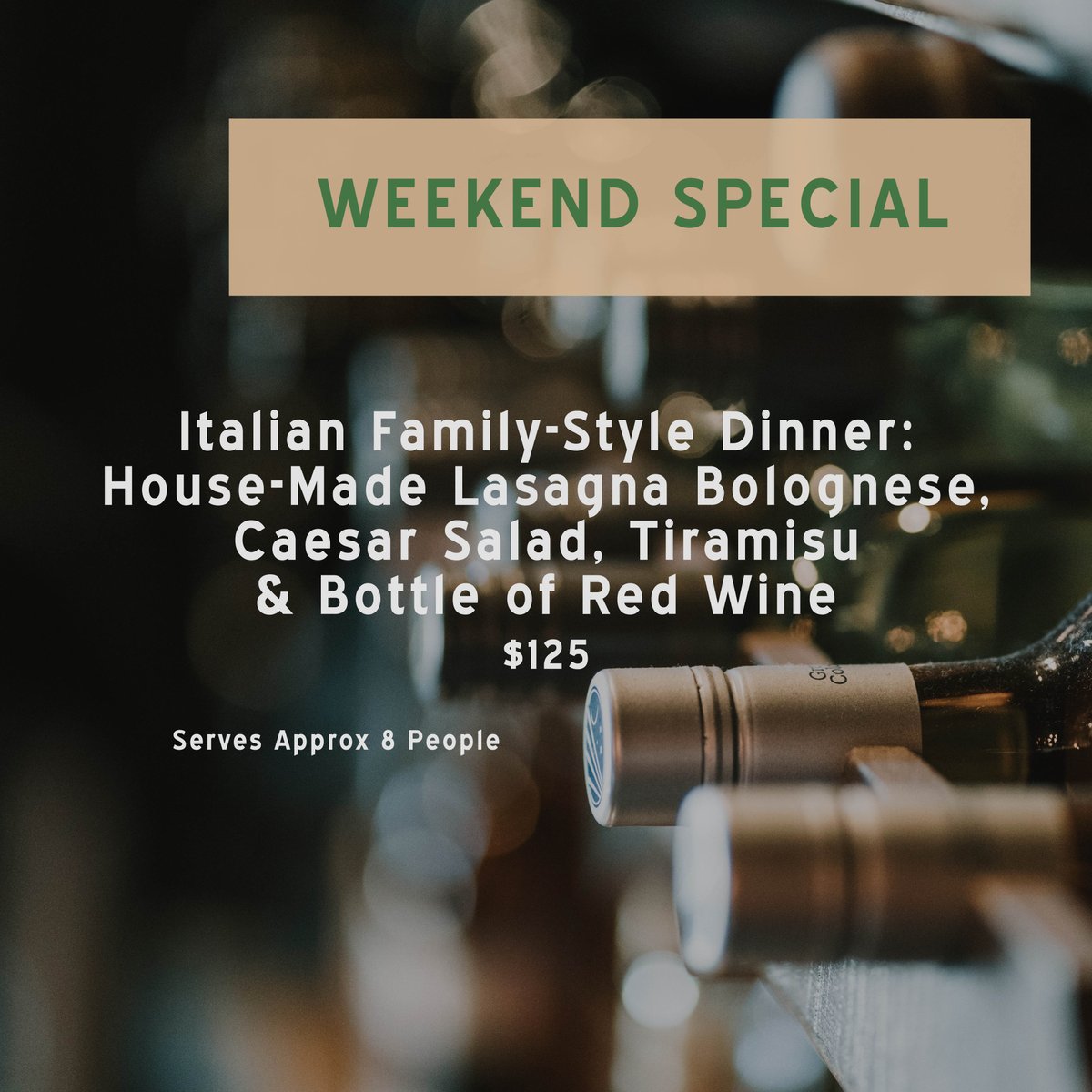 PentimentoLI's tweet photo. 🌟THIS WEEKEND!! 🌟
Please call us at 631-689-7755 to place yours! 😍🍷 https://t.co/3FO6g651oc