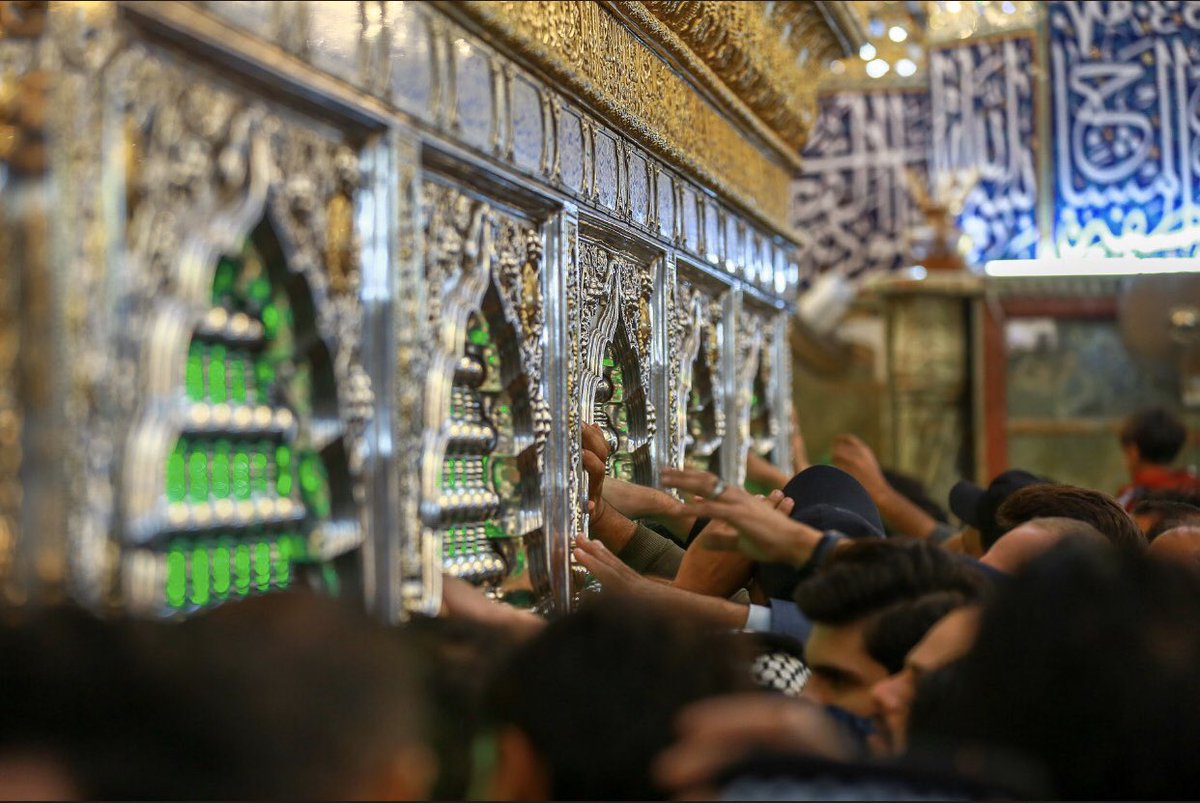 غايتي اوصل ضريحه عندي بس هالغاية..💚
#حبيبي_حُسين