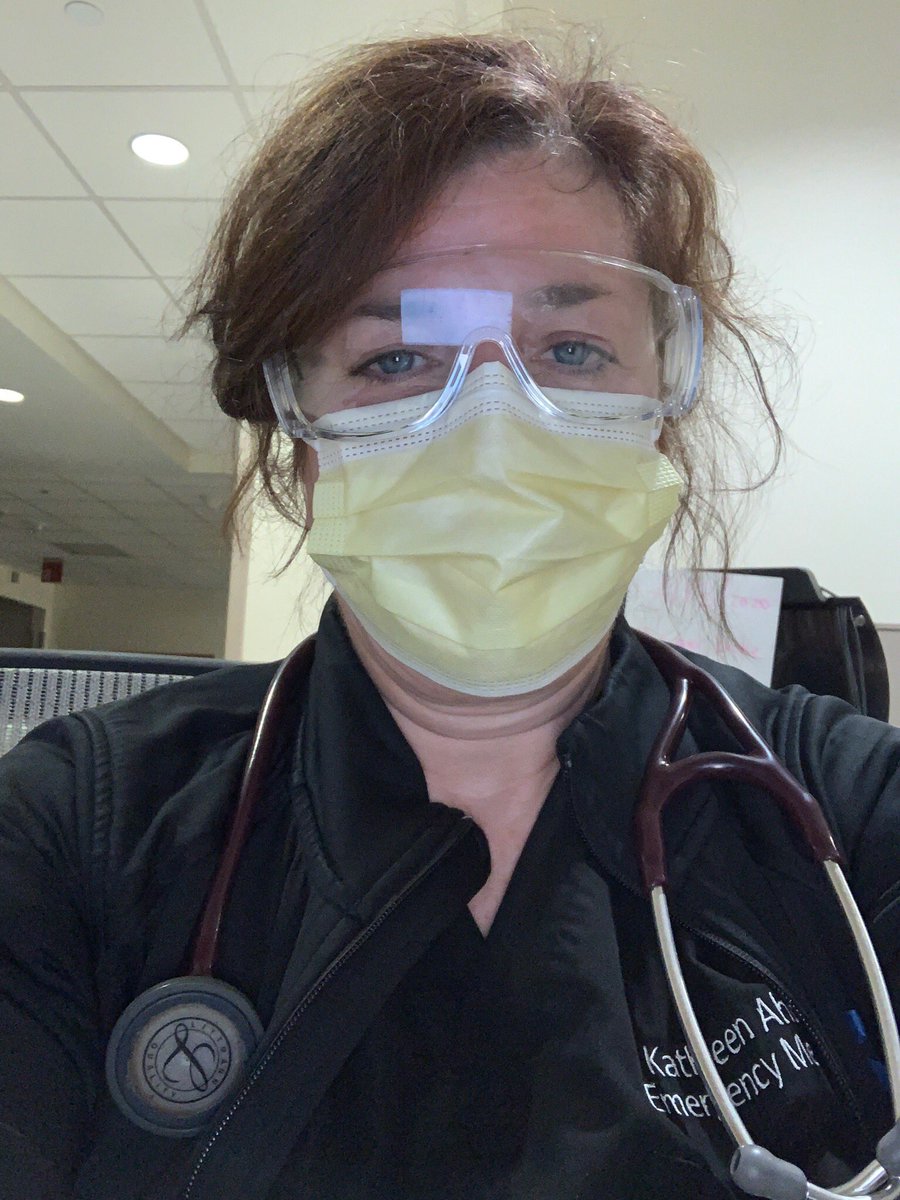 randallahn's tweet photo. Here’s my PPE, my beautiful wife working a night shift https://t.co/BrKr9fbMVD