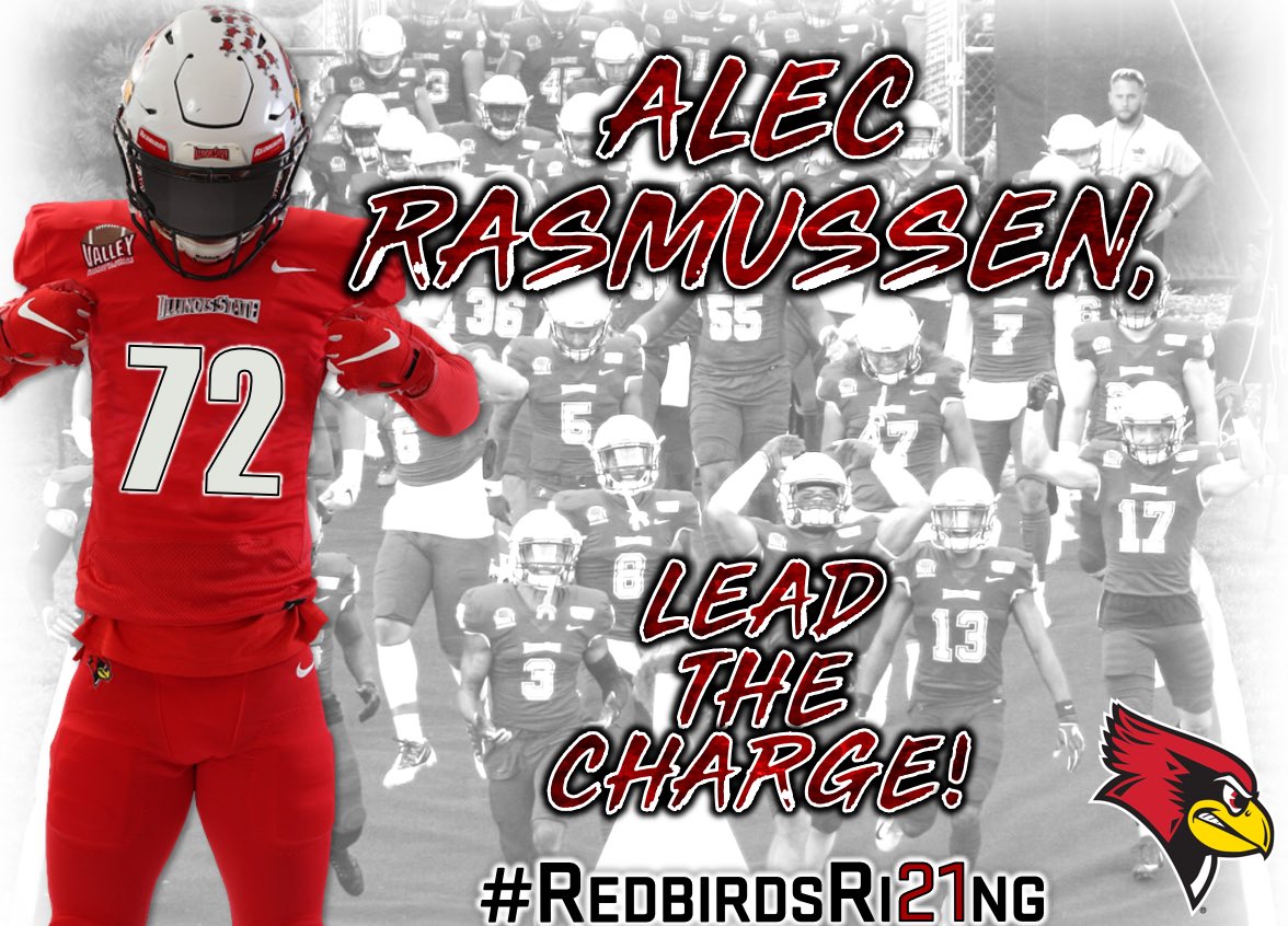 alec_rasmussen_'s tweet photo. After a great phone call with @CoachBHen, I am extremely blessed and excited to announce I have received my first D1 offer from Illinois State University! I want to thank my coaches and family for believing in me and supporting me! #REDBIRDSRI21ING https://t.co/vQVtvp1I9P